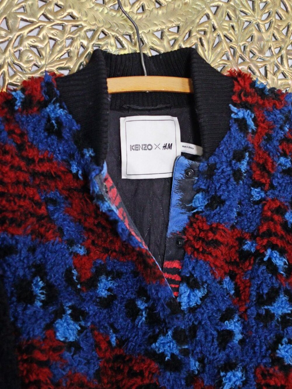 Kenzo x H&M Embroidered Jungle Tiger HM Womens Bomber Jacket 8 38 - Picture 9 of 10